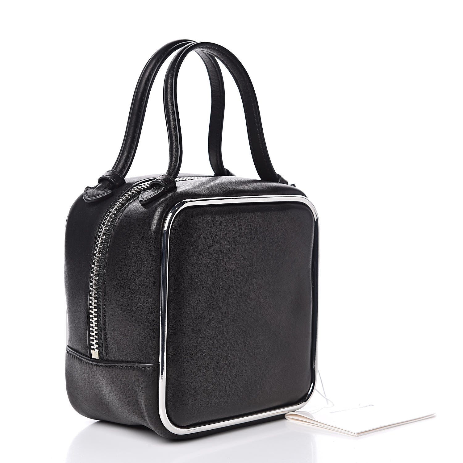 Alexander Wang Supple Calfskin Halo Top Handle Bag Black 3 of 8