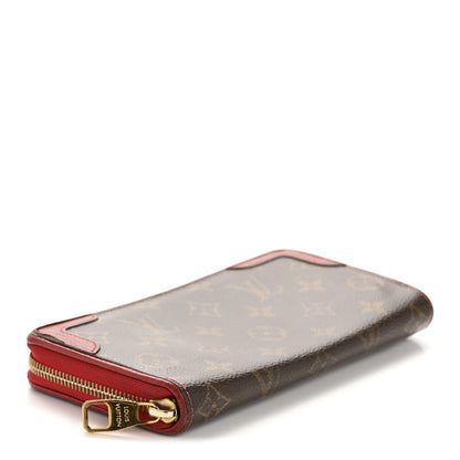 Louis Vuitton Monogram Retiro Zippy Wallet Cherry 4 of 10