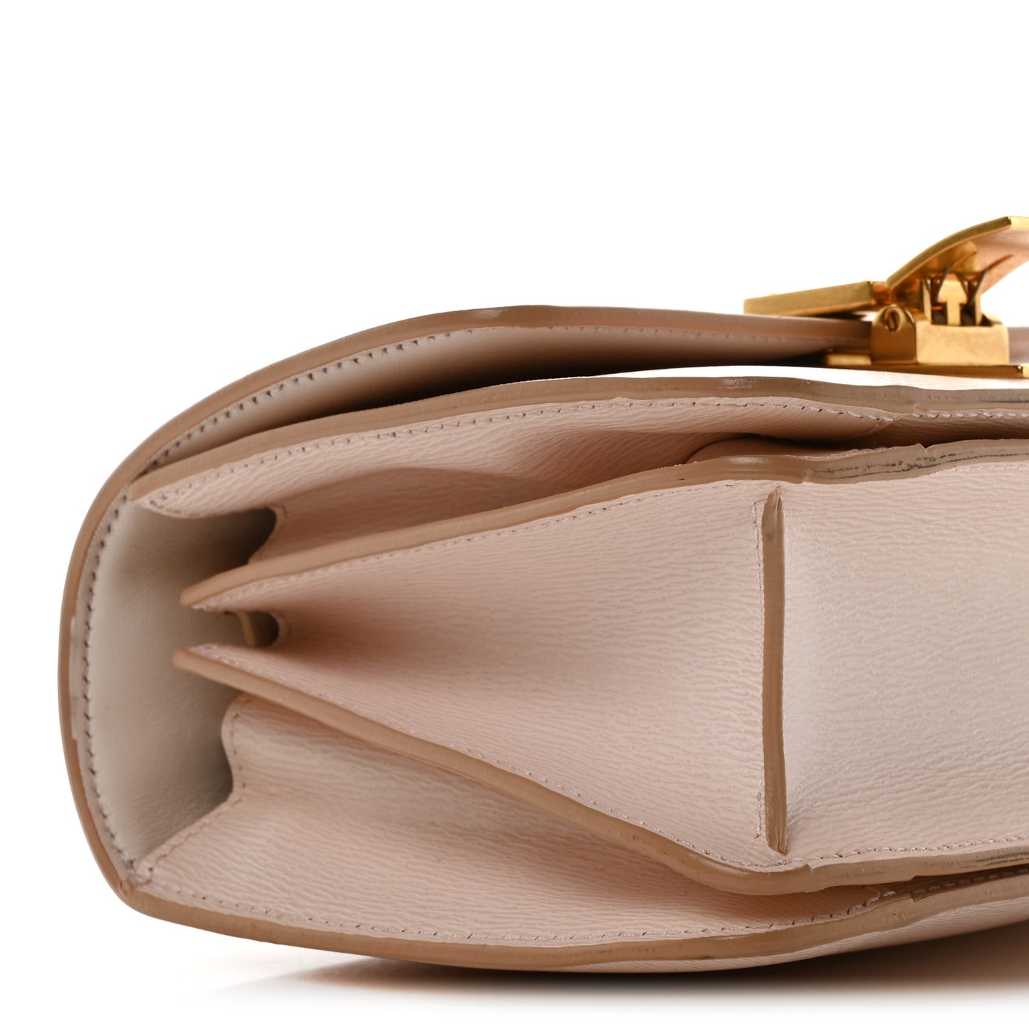 Liege Calfskin Small Classic Box Flap Bag Blush