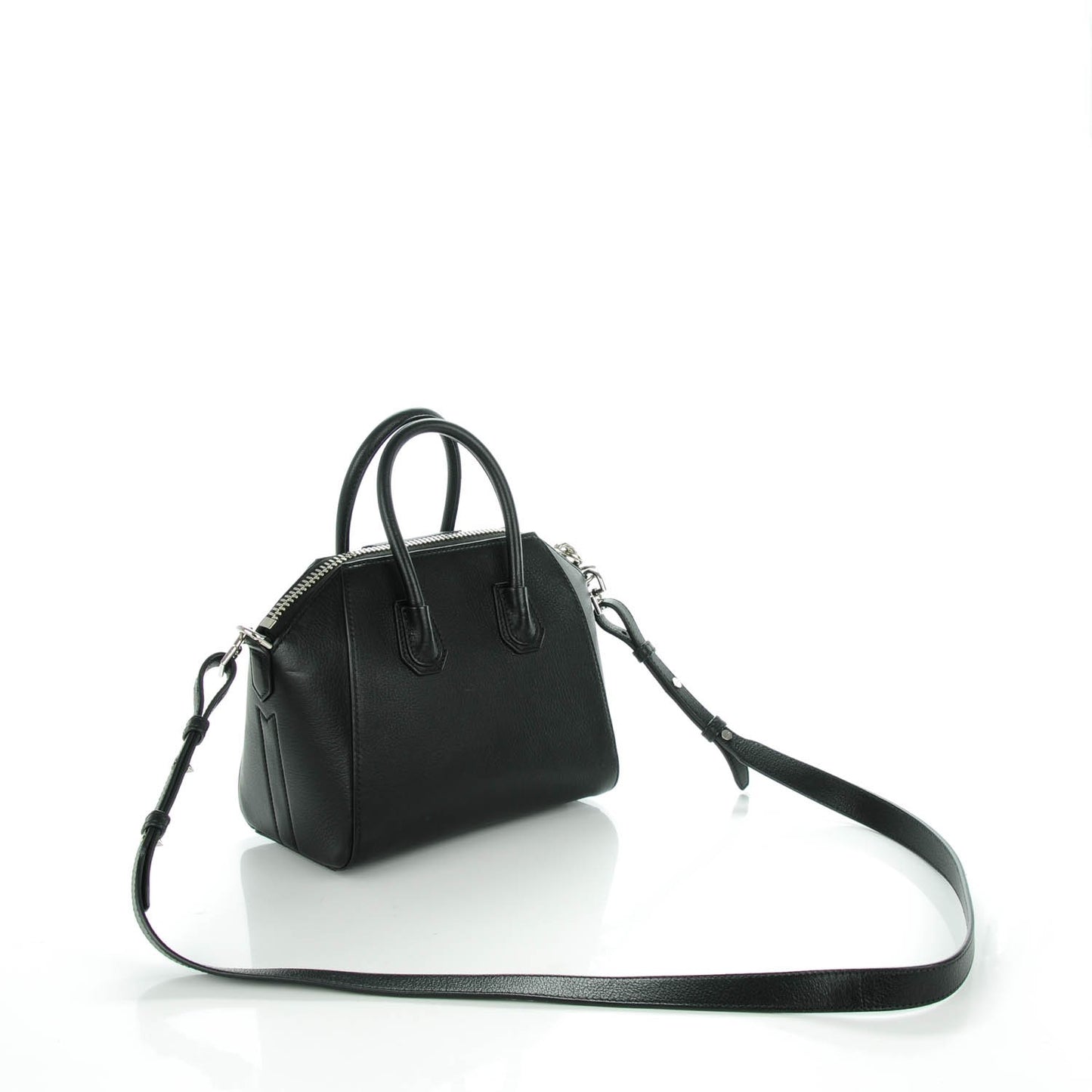 Sugar Goatskin Mini Antigona Black