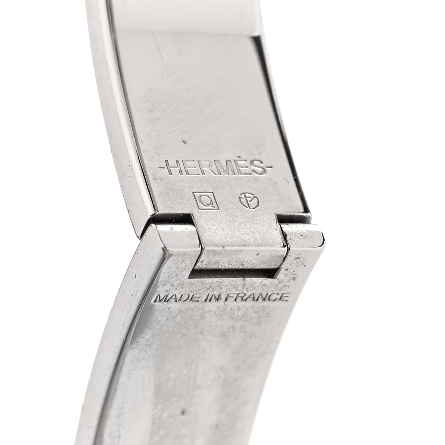 Hermes Enamel Narrow Clic Clac H Bracelet PM Bourgogne 5 of 5