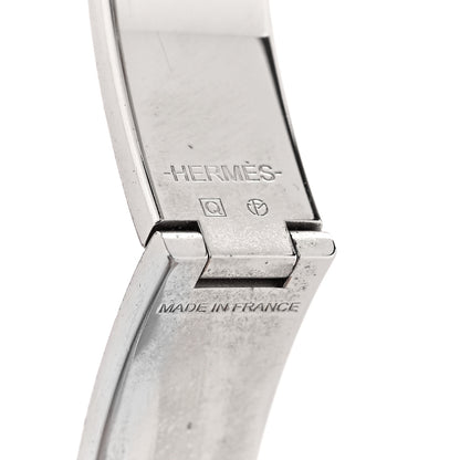 Hermes Enamel Narrow Clic Clac H Bracelet PM Bourgogne 5 of 5