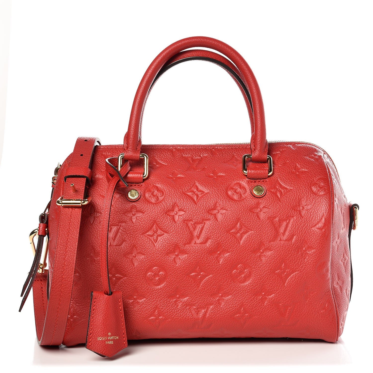 Louis Vuitton Empreinte Speedy Bandouliere 25 Cherry 1 of 8
