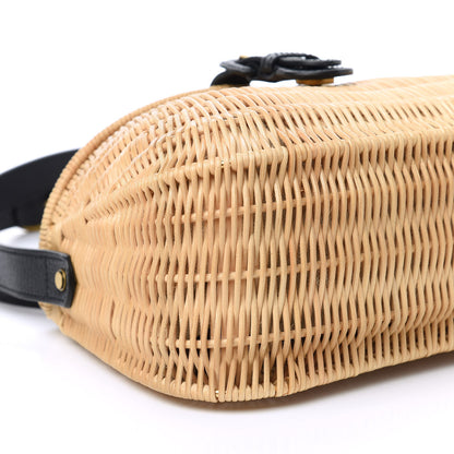 Gucci Wicker Vimni Shoulder Bag Natural 6 of 10