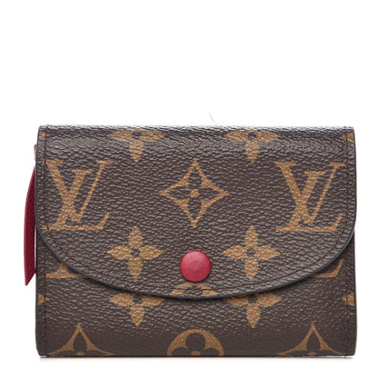Louis Vuitton Monogram Rosalie Coin Purse Fuchsia 1 of 8