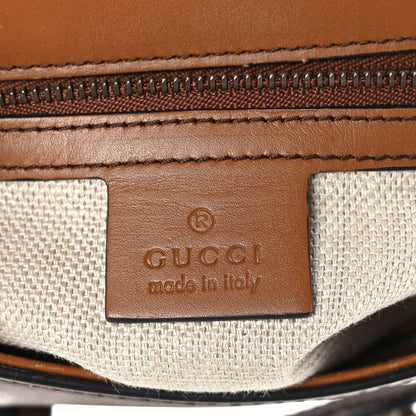 Gucci Calfskin Medium Lady Web Shoulder Bag Cuir 6 of 12