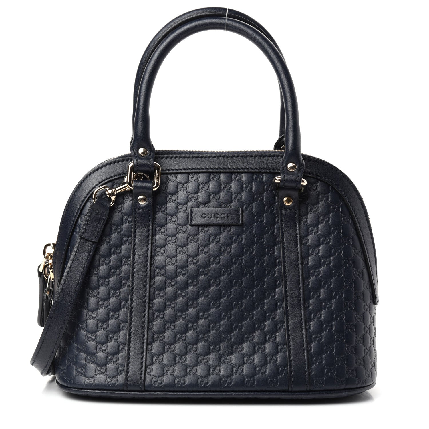 Gucci Soft Microguccissima Mini Dome Bag Blue 1 of 10