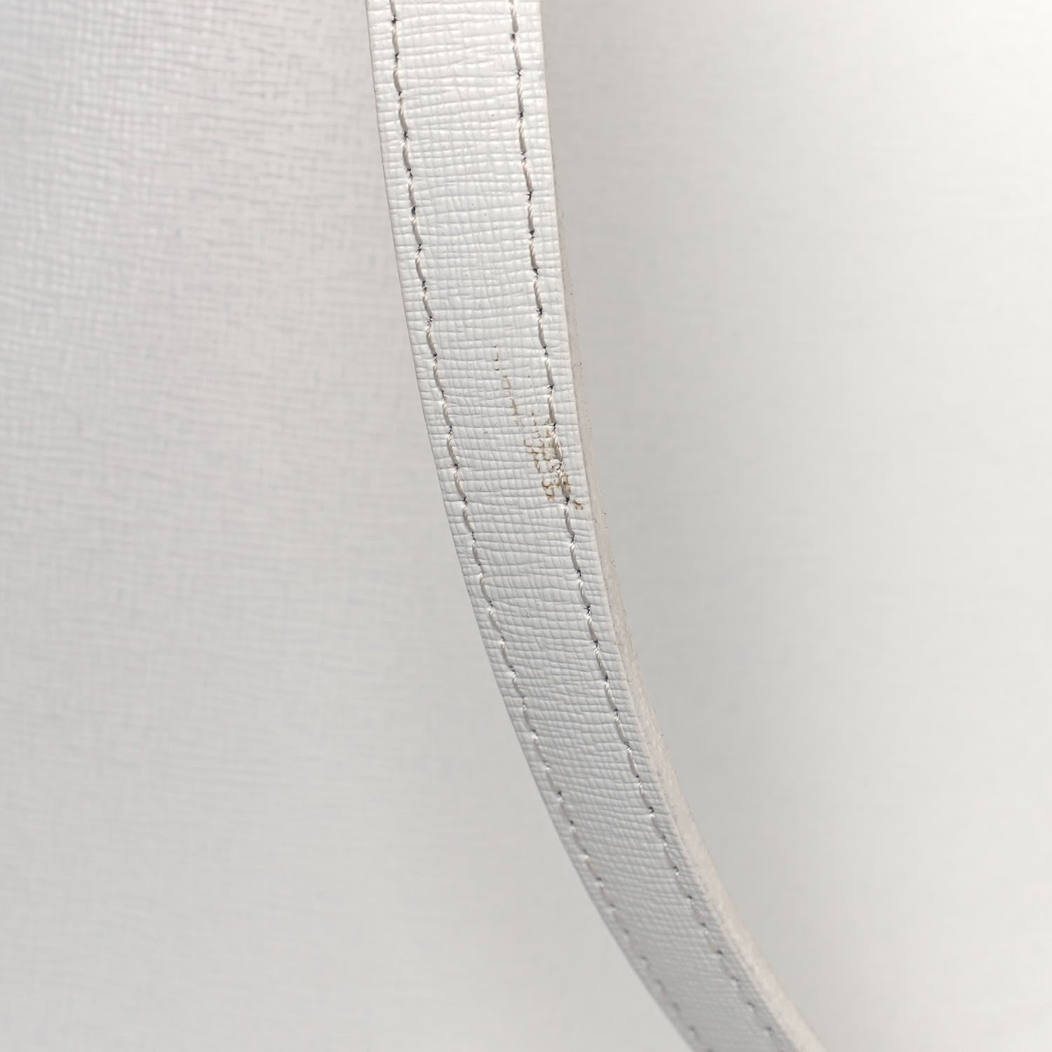 Mansur Gavriel Saffiano Bucket Bag White Royal 15 of 15