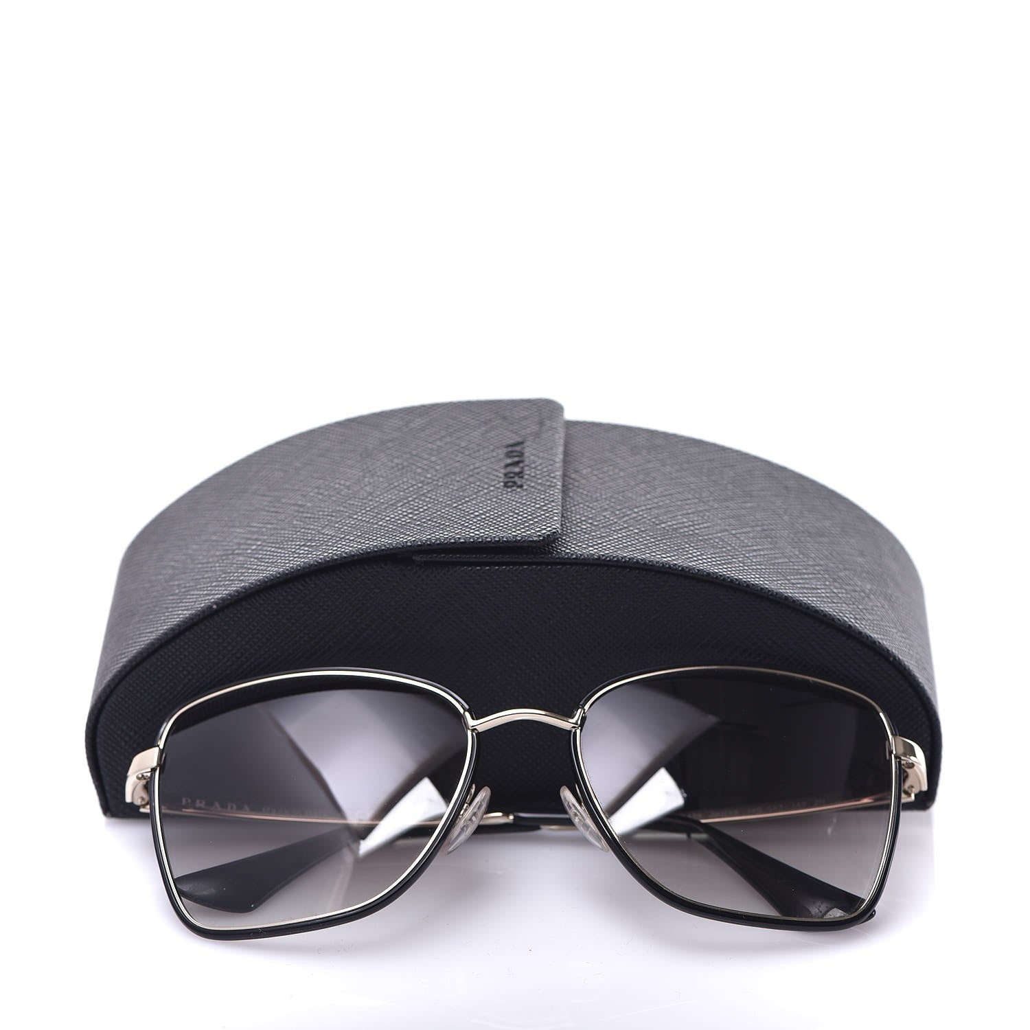 Prada Gradient Sunglasses SPR 52S Black 7 of 7