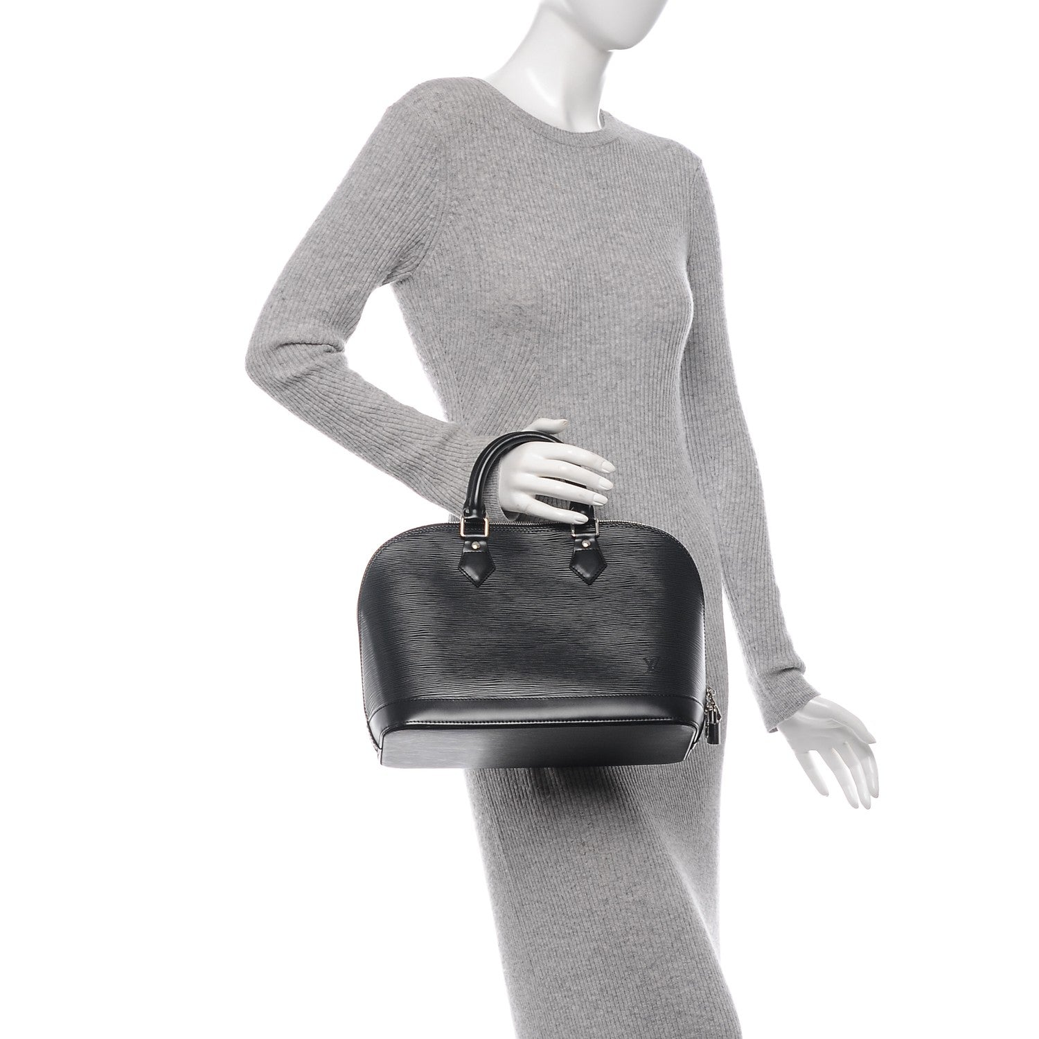 Louis Vuitton Epi Alma PM Black 2 of 6