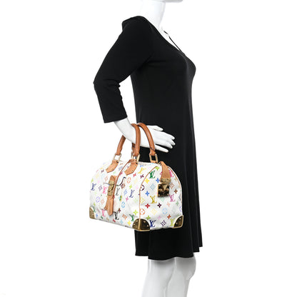 Louis Vuitton Monogram Multicolor Speedy 30 White 2 of 12
