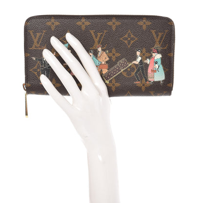 Louis Vuitton Monogram Illustre Zippy Wallet Rose 2 of 10