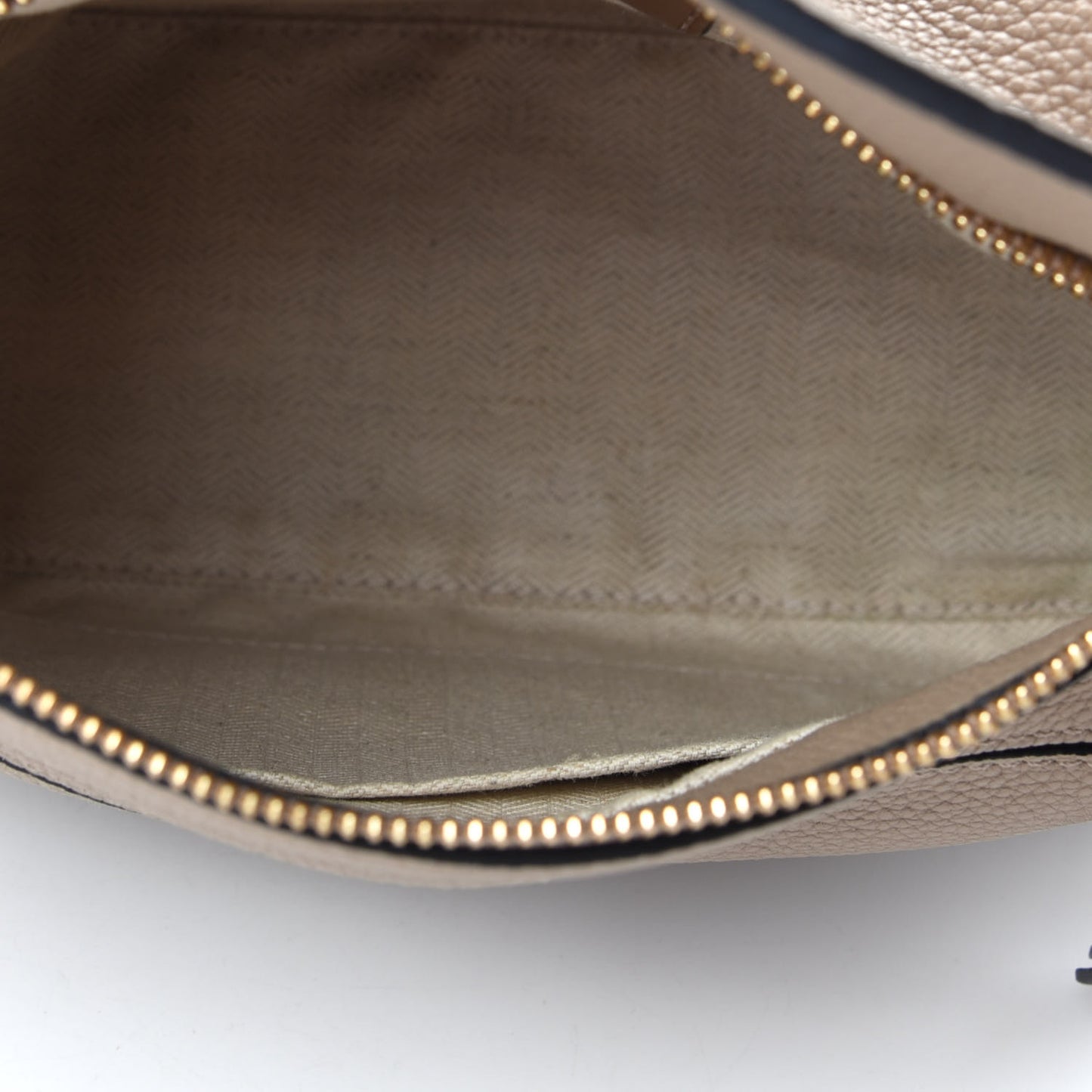Grained Calfskin Small Puzzle Bag Sand Mink