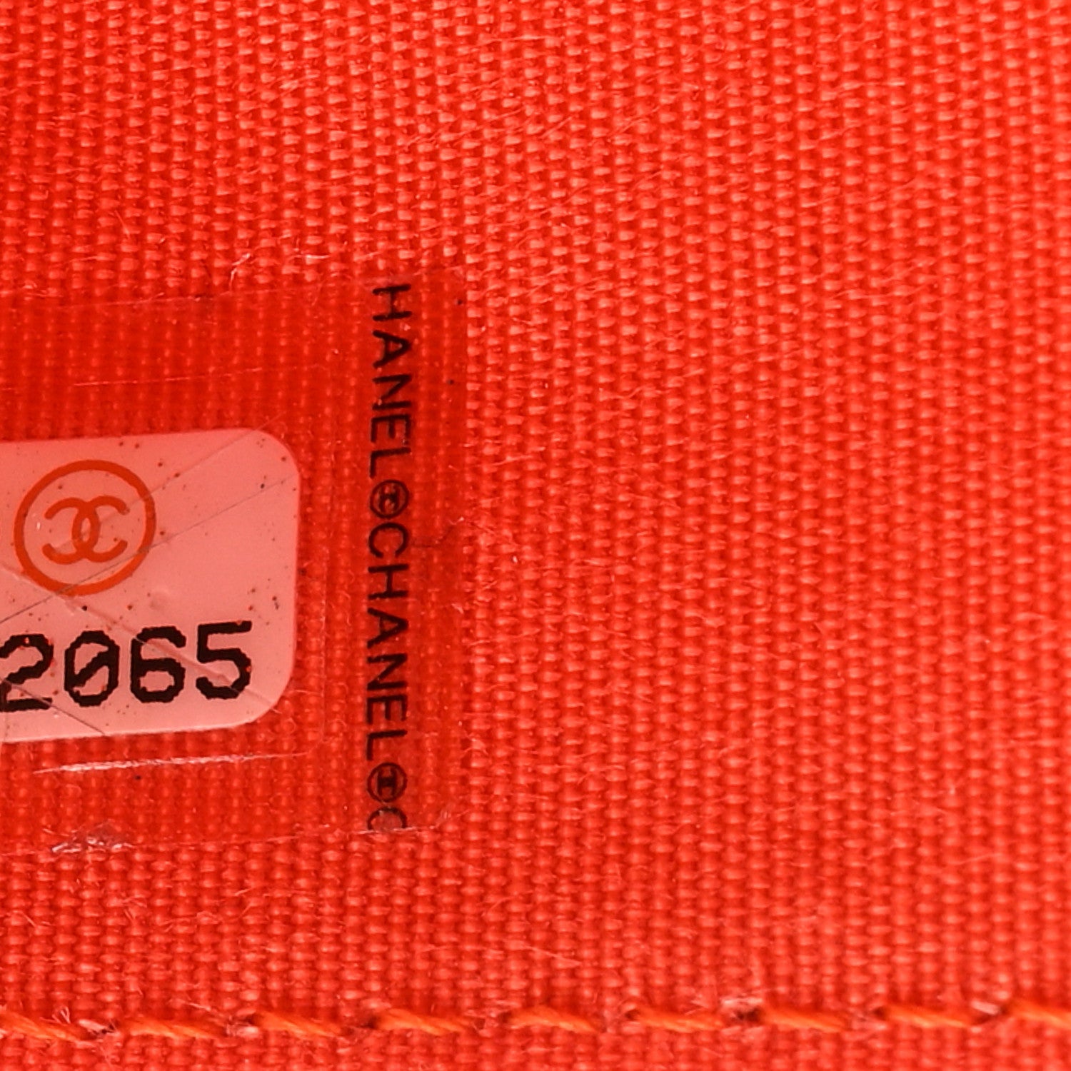 Chanel Goatskin Quilted Small Chanel 19 Flap Wallet Orange 7 of 8