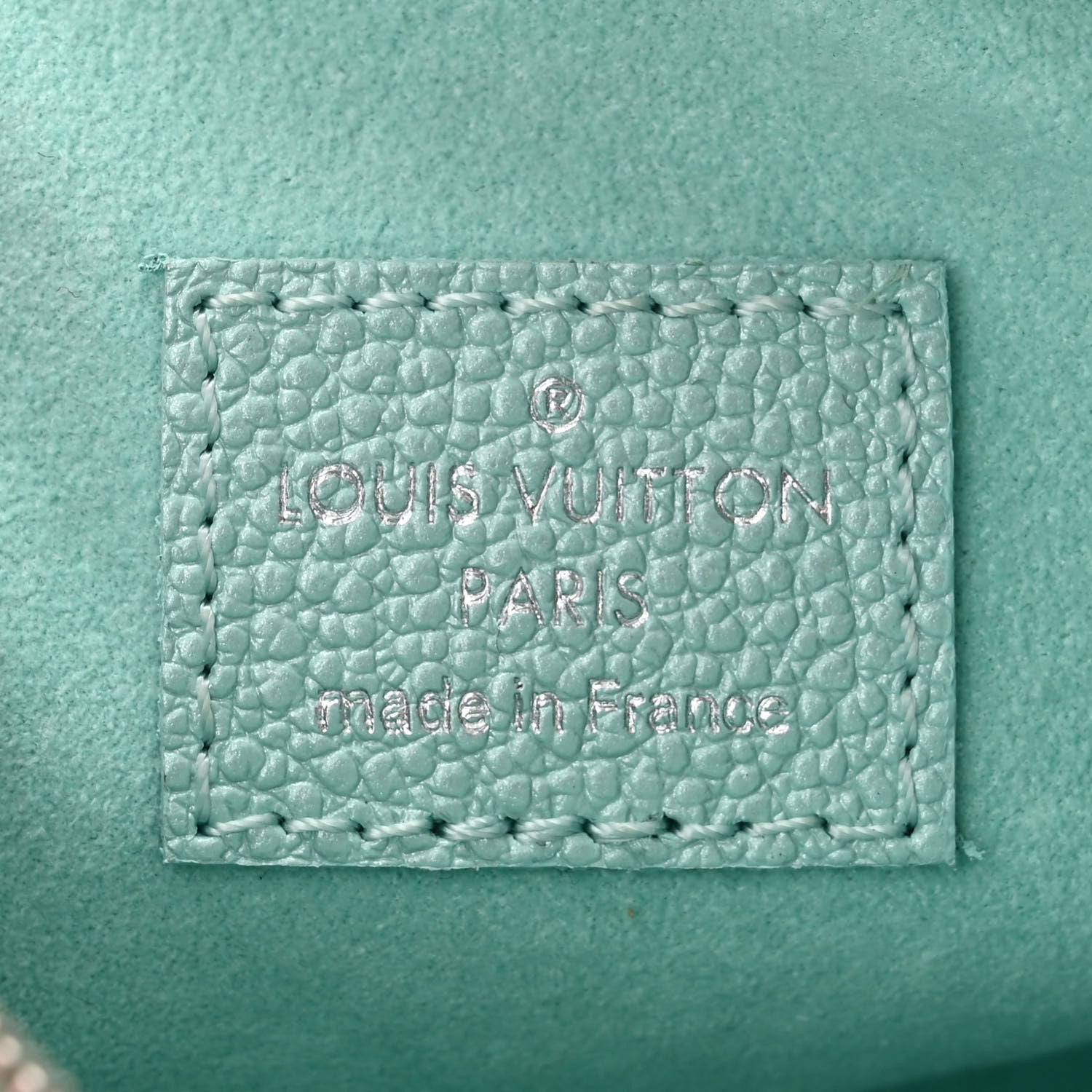 Louis Vuitton Empreinte Monogram Nano Speedy Pearly Lagoon Turquoise 6 of 9