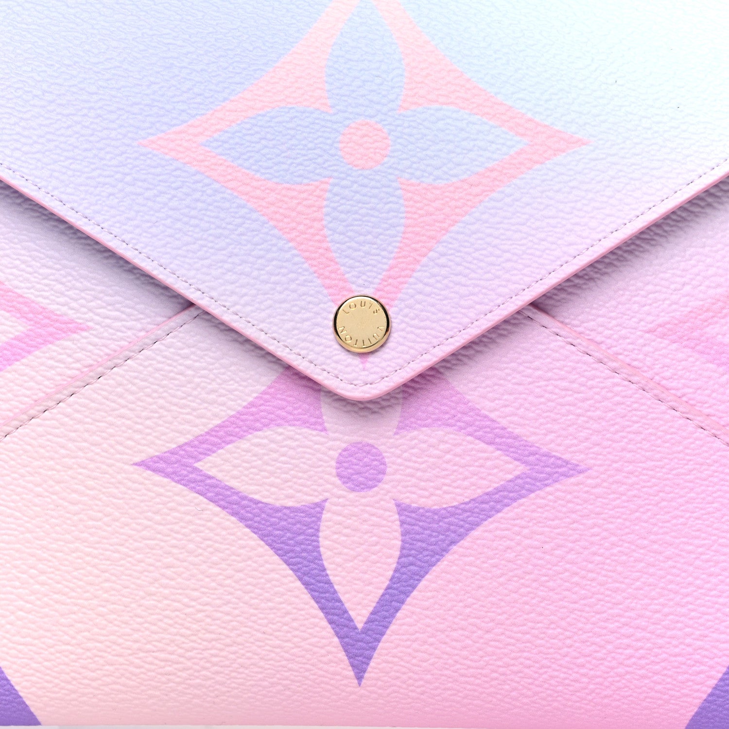 Louis Vuitton Monogram Giant Spring In The City Kirigami Pochette Set Sunrise Pastel Midnight Fuchsia Sunset Kaki 10 of 11