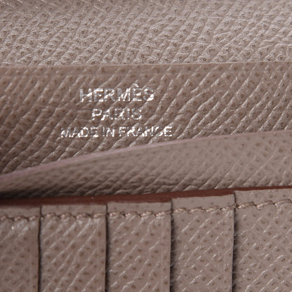 Hermes Epsom Bearn Compact Wallet Etain 6 of 8