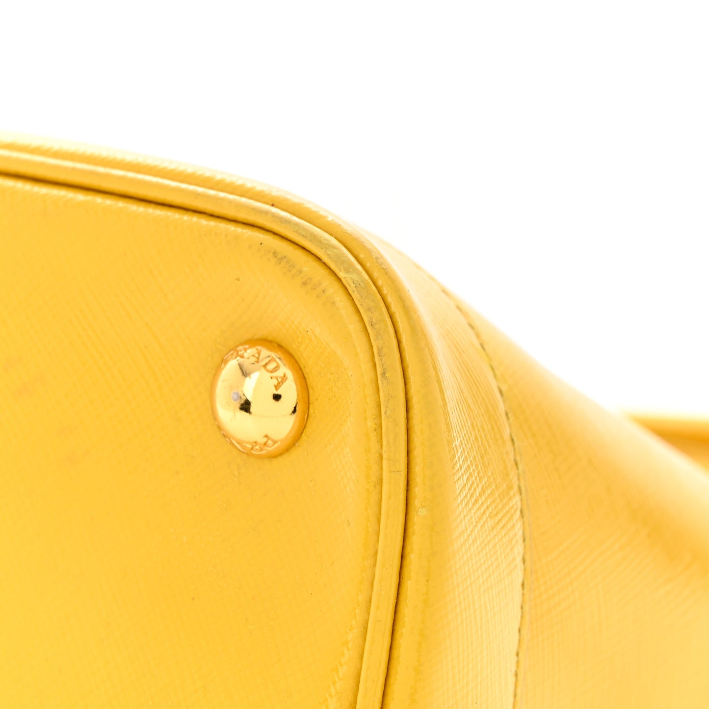 Saffiano Vernice Medium Open Promenade Tote Ananas