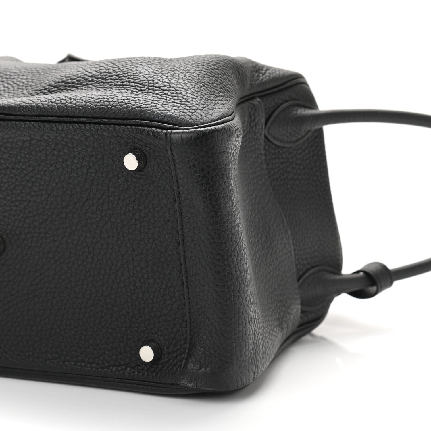 Hermes Taurillon Clemence Lindy 26 Black 10 of 10