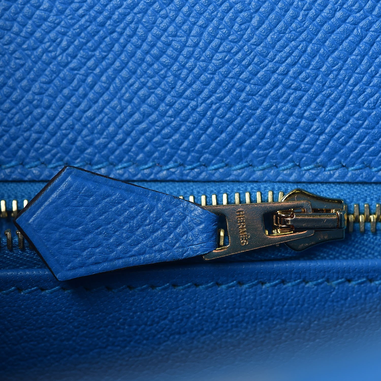 Hermes Epsom Kelly Sellier 28 Bleu Zanzibar 19 of 43