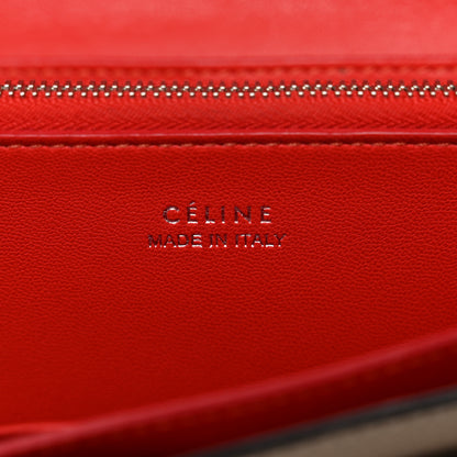 Celine Drummed Calfskin Large Multifunction Flap Wallet Dune 7 of 10