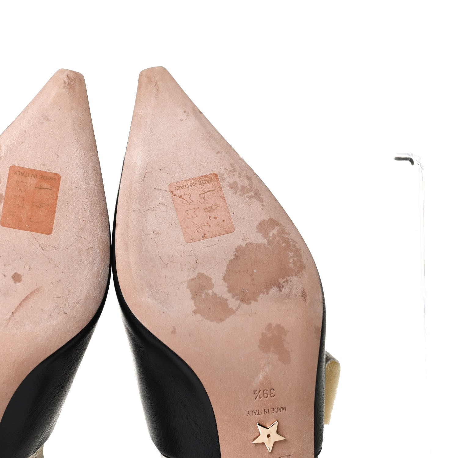 Christian Dior Lambskin Ribbon J'Adior Slingback 65mm Pumps 39.5 Black 8 of 12