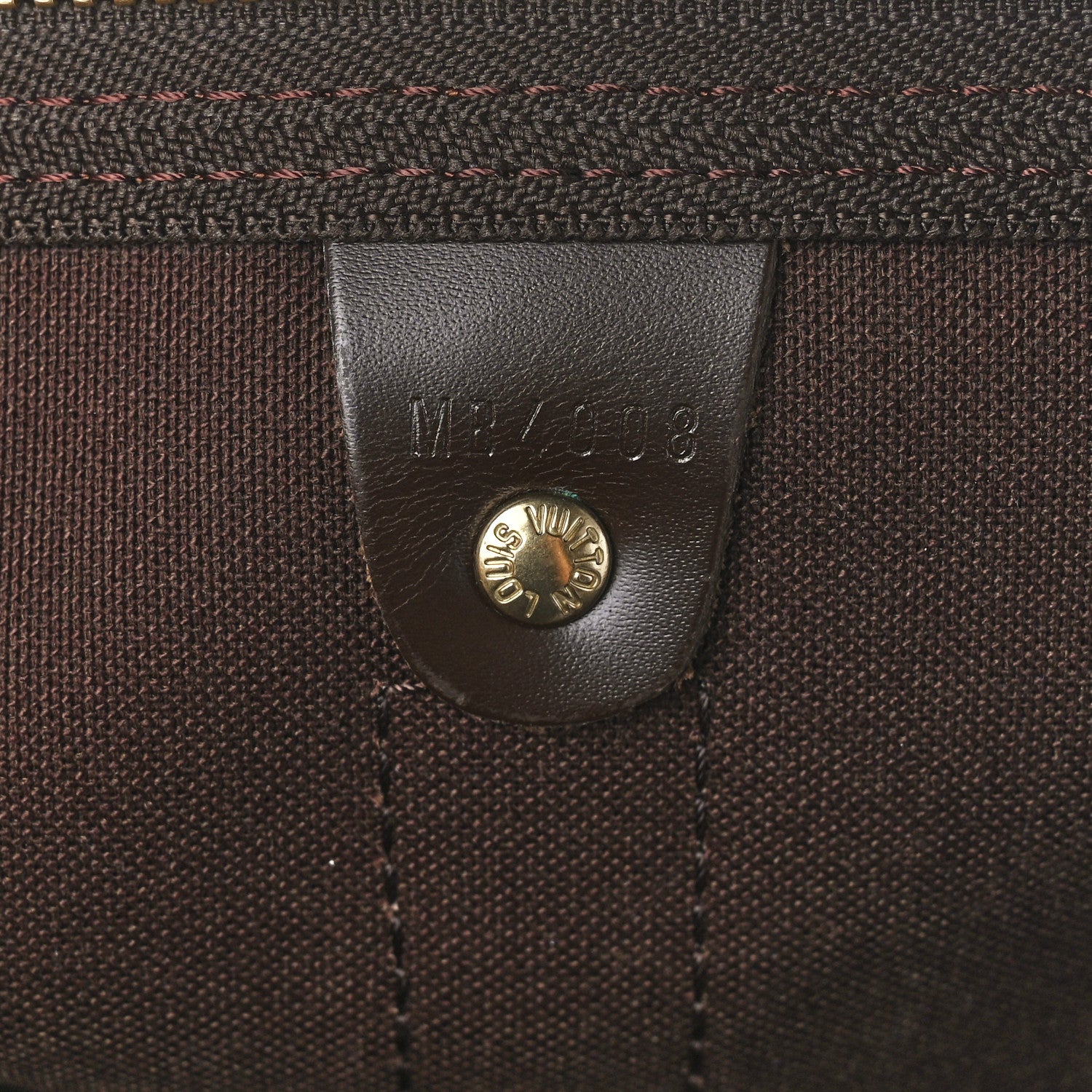 Louis Vuitton Damier Ebene Keepall Bandouliere 55 5 of 11