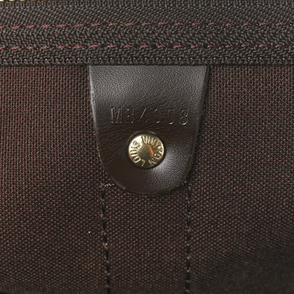 Louis Vuitton Damier Ebene Keepall Bandouliere 55 5 of 11