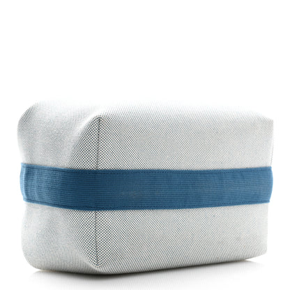 Hermes Canvas Large Bride-A-Brac Cabriole Case Bleu Nattier 4 of 8