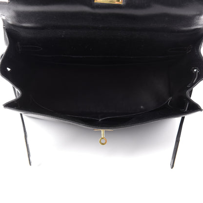 Hermes Box Kelly Sellier 32 Black 5 of 16