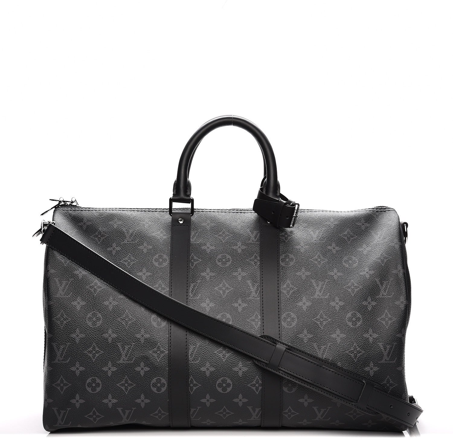 Louis Vuitton Monogram Eclipse Keepall Bandouliere 45 3 of 11
