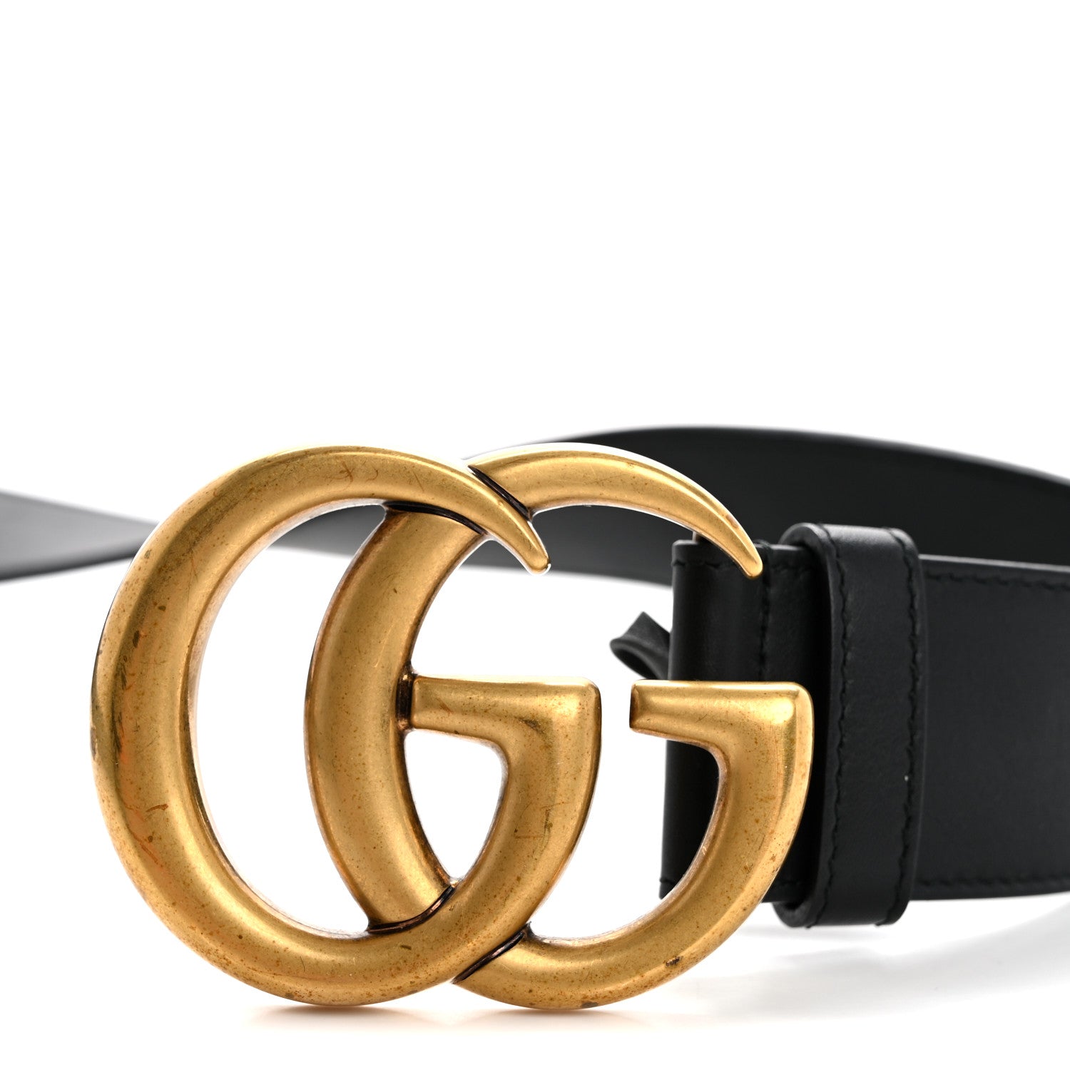 Gucci Calfskin Double G 40mm Belt 85 34 Black 7 of 8