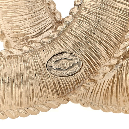 Chanel Pearl CC Brooch Light Gold 3 of 3
