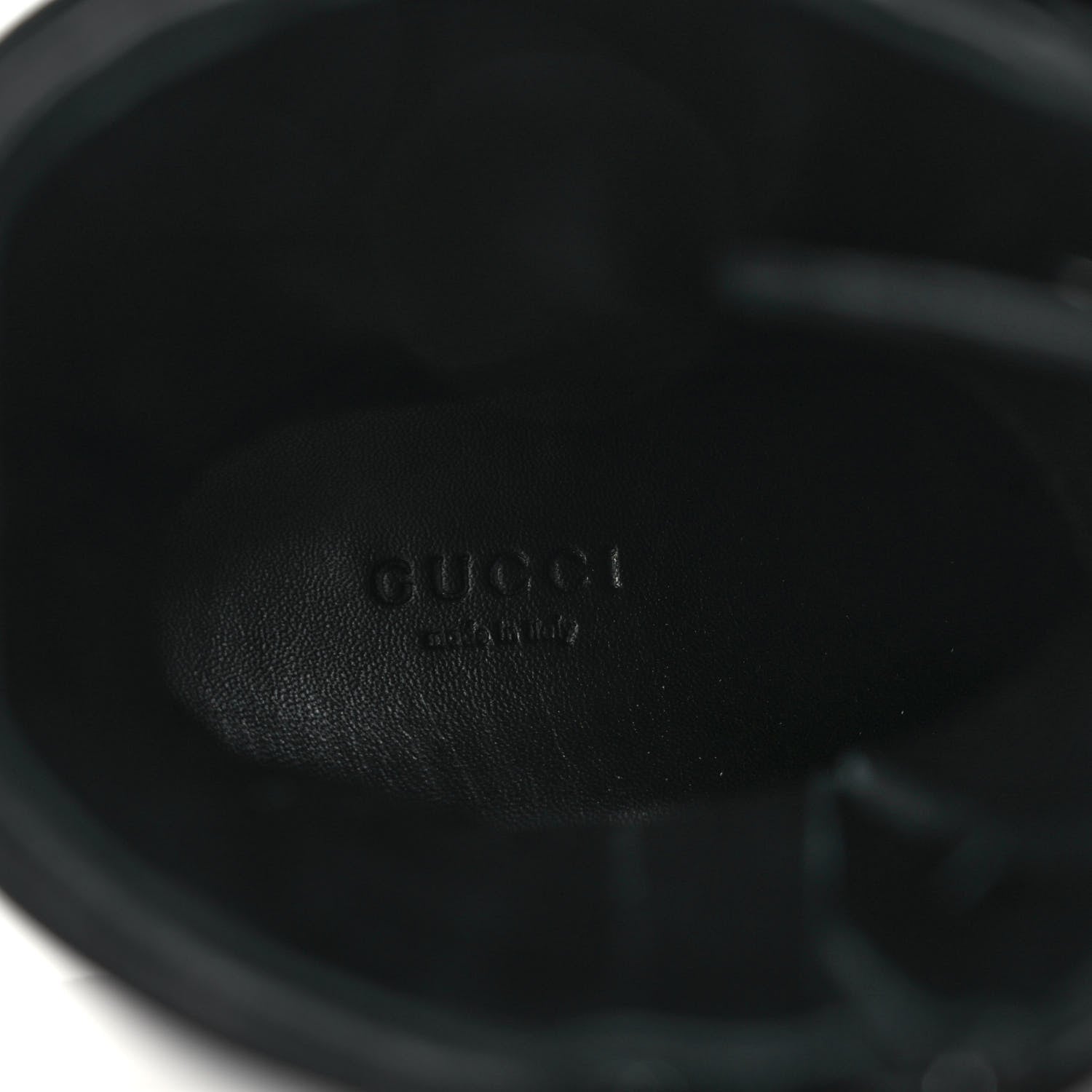 Gucci Nappa Frances GG Matelasse Platform Combat Boots 39.5 Black 7 of 8