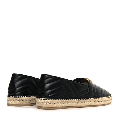 Gucci Nappa Matelasse Mens GG Marmont Espadrilles 9.5 Black 4 of 8