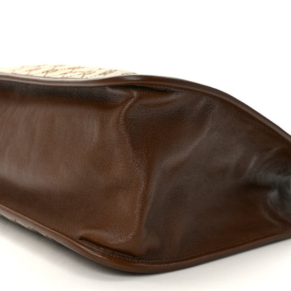 Gucci Monogram Horsebit 1955 Tote Bag Beige Brown Sugar 9 of 11