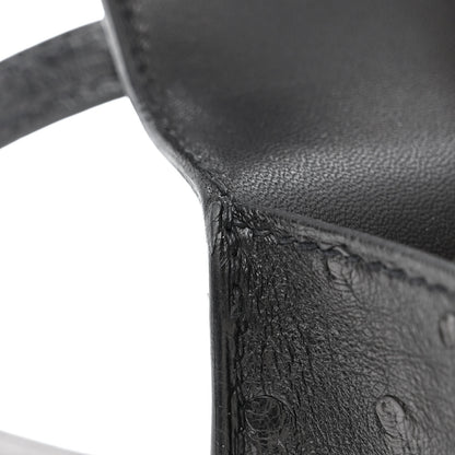 Hermes Ostrich Constance 18 Black 11 of 13