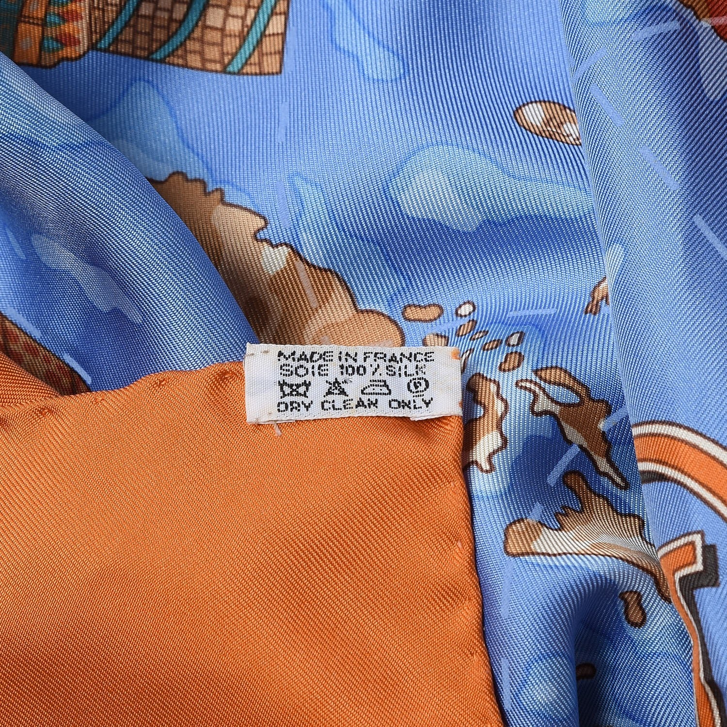 Hermes Silk Printed Scarf 90 3 of 7