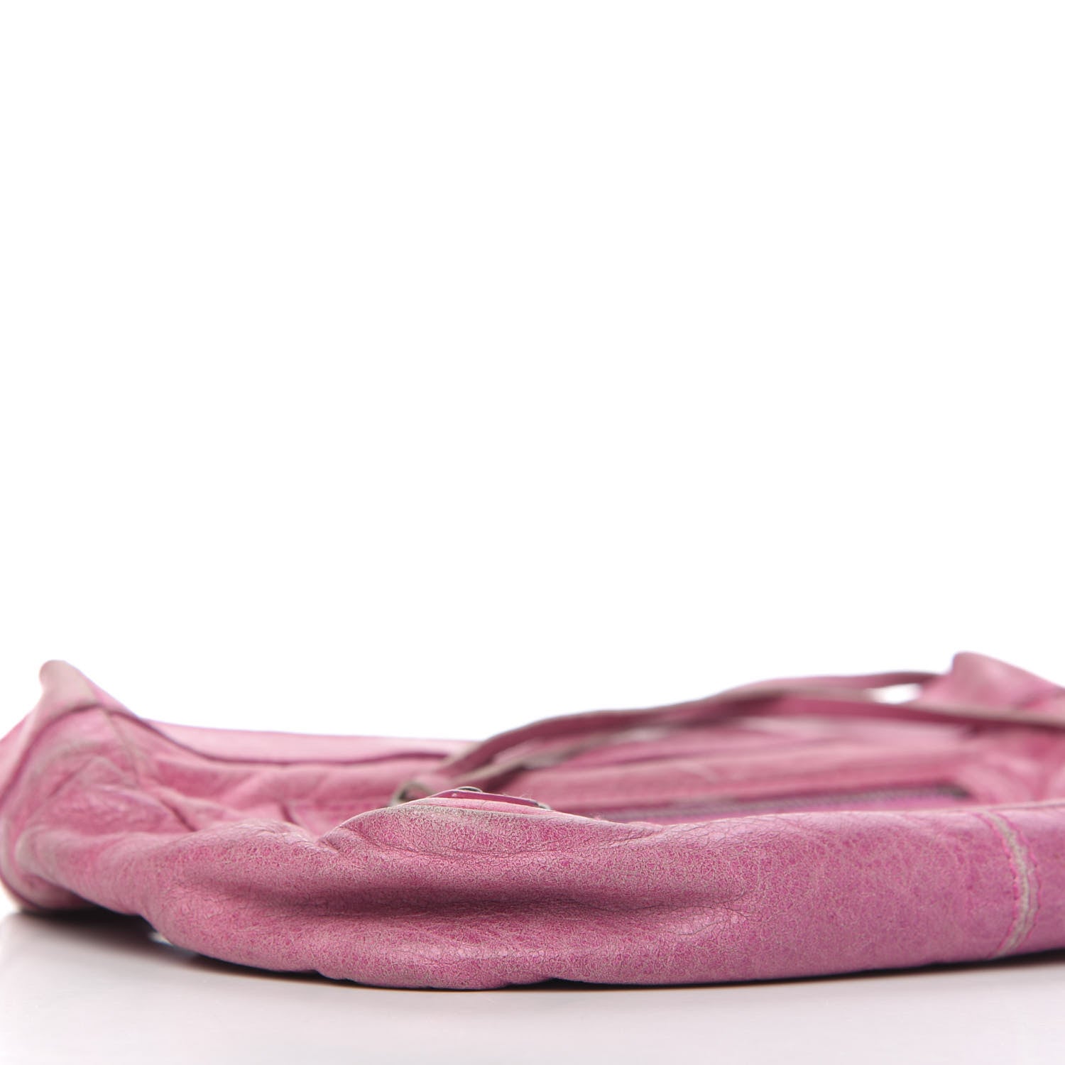 Balenciaga Chevre Classic Hardware Porte Toilette Makeup Clutch Magenta 6 of 10