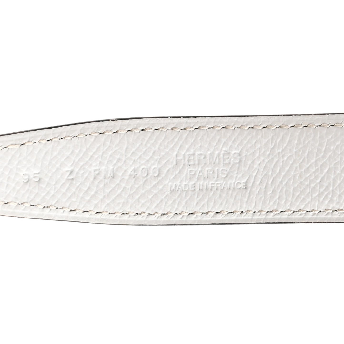 Swift Epsom 24mm Ancre Belt 95 38 Etain White