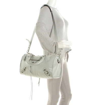 Balenciaga Agneau Classic Hardware Maxi Twiggy Gris Glace 2 of 8