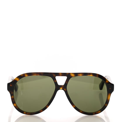 Gucci Aviator GG0159S Sunglasses Black Tortoise 2 of 9