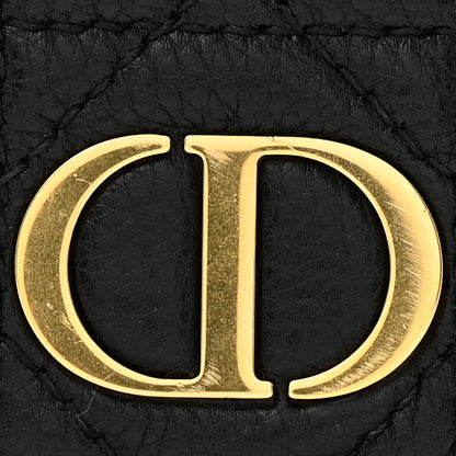 Christian Dior Supple Calfskin Cannage Caro Belt Pouch with Chain Black 12 of 14