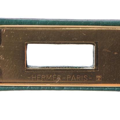 Hermes Togo Birkin 25 Malachite 18 of 35