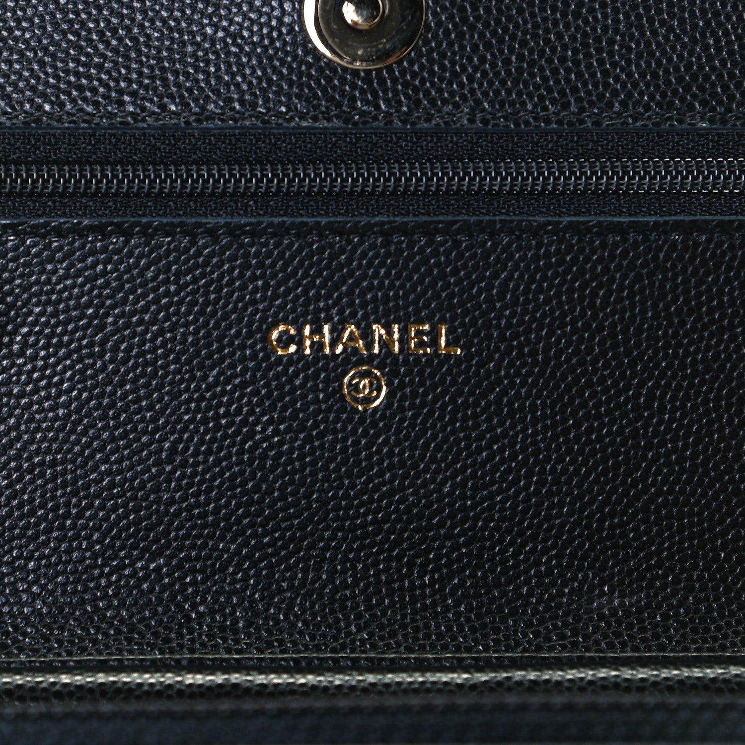 Chanel Caviar Quilted Coco Candy Wallet On Chain WOC Black 5 of 8