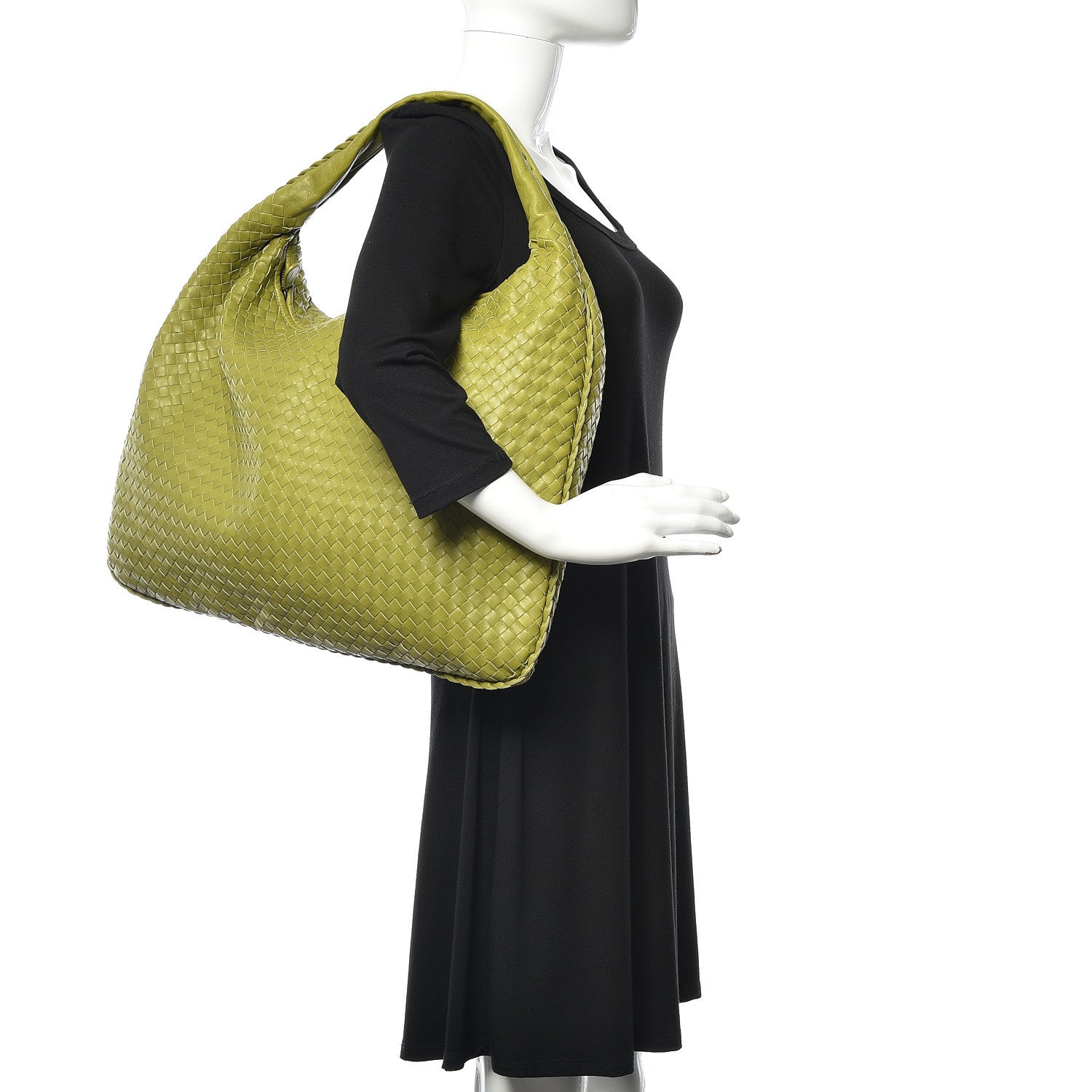Bottega Veneta Nappa Intrecciato Maxi Veneta Hobo Assenzio 2 of 10