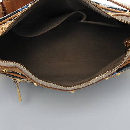 Louis Vuitton Monogram Multicolor Boulogne Black 5 of 6