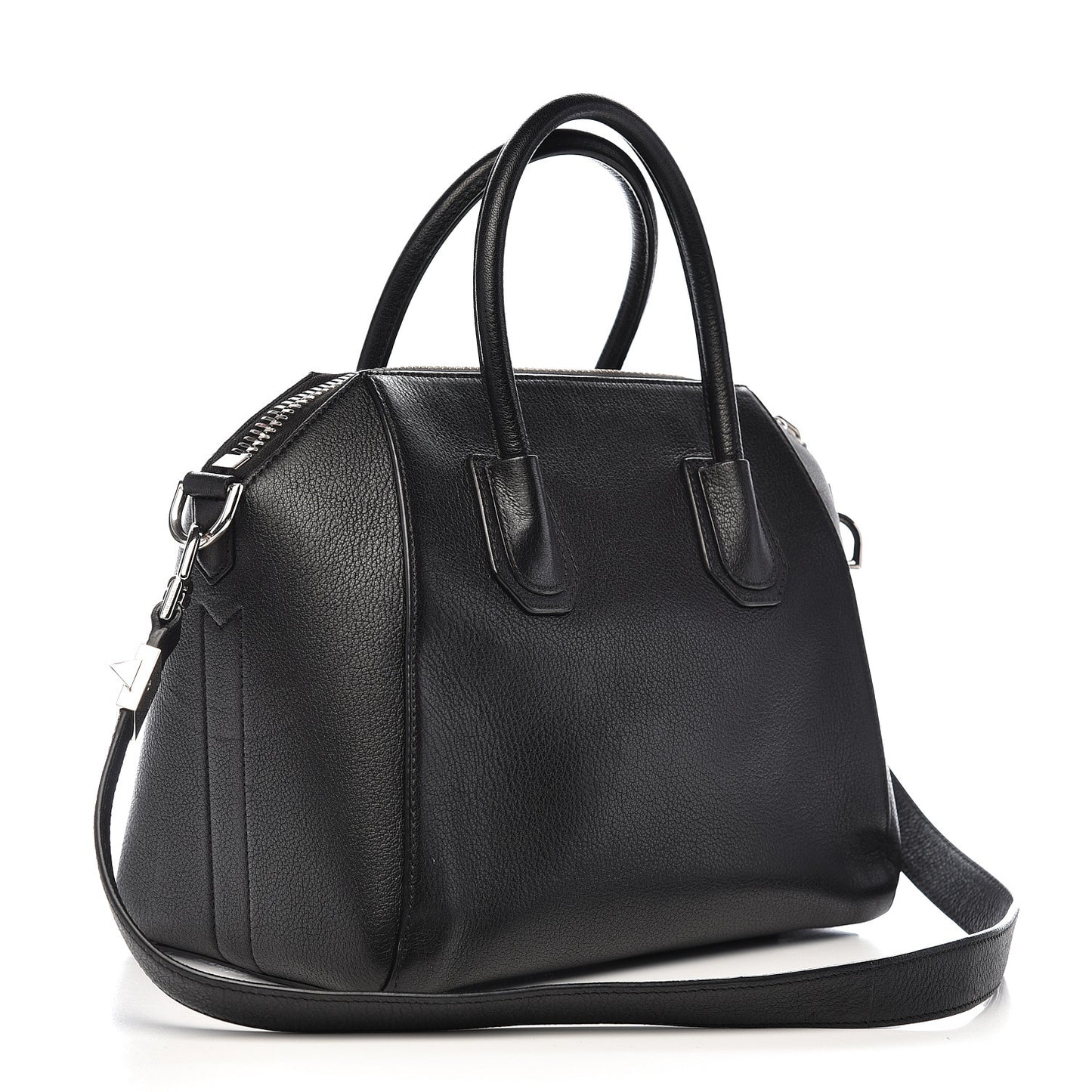 Sugar Goatskin Small Antigona Black