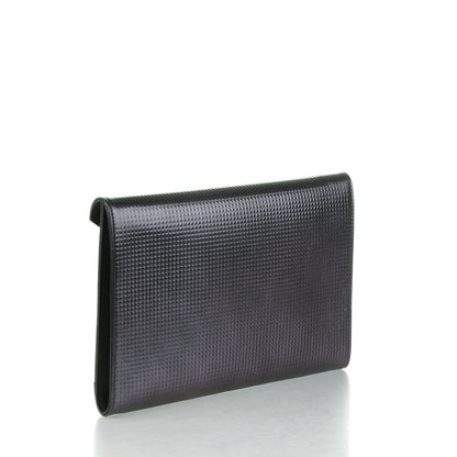 Chanel Metallic Lambskin Small Clutch Black 3 of 7