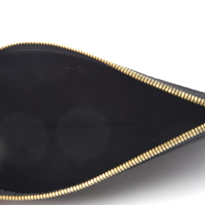 Louis Vuitton Empreinte Felicie Chain Wallet Zippered Insert Black 5 of 6